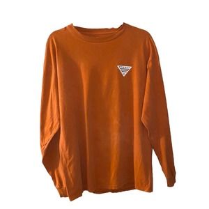 Columbia Performance Hunting Gear Orange with Deer Graphic on Back- Large